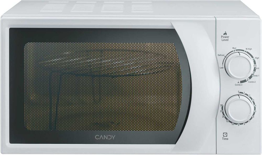 Микровълнова печка с грил Candy Idea 20L (CMG2071M) Бяла
