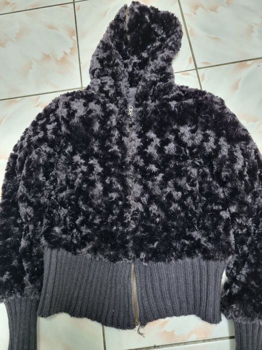 Geacă groasă femei din blană