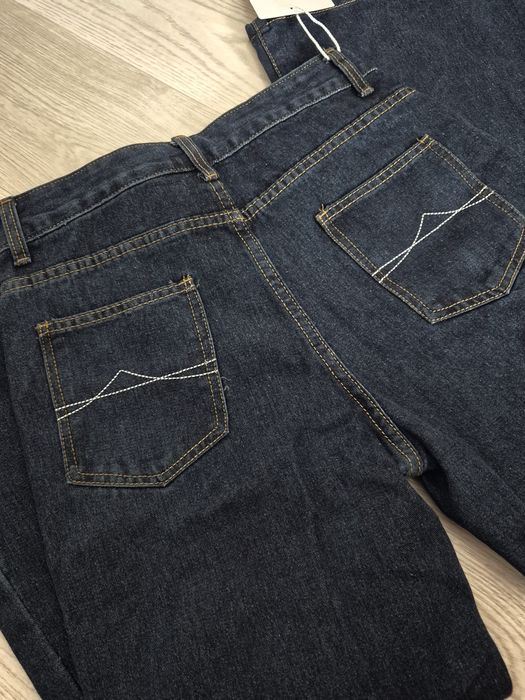 Синие клёш джинсы