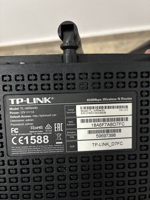 Vand modem router TPlink ideal digi doar 50 ron