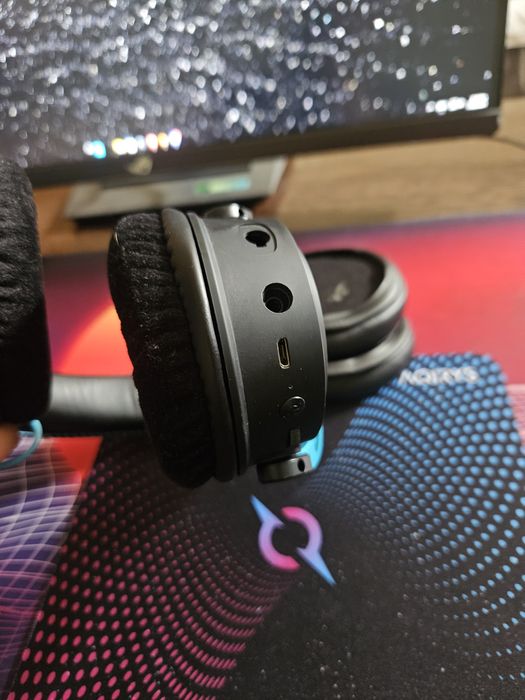 Căști Gaming Wireless AQIRYS Andromeda Blue | Complete în cutie | Impecabile