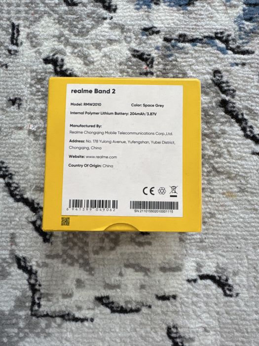 Фитнес-браслет Realme Band 2 — без зарядки, рабочий