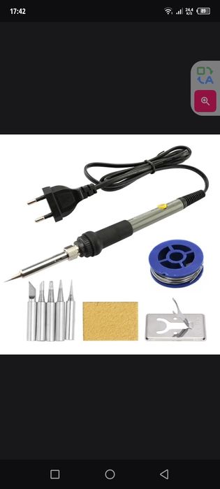 Паяльник выжигатель по дереву 2 в одном