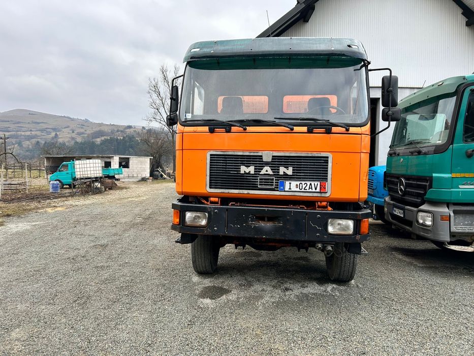 Man 4x4 basculabil impecabil