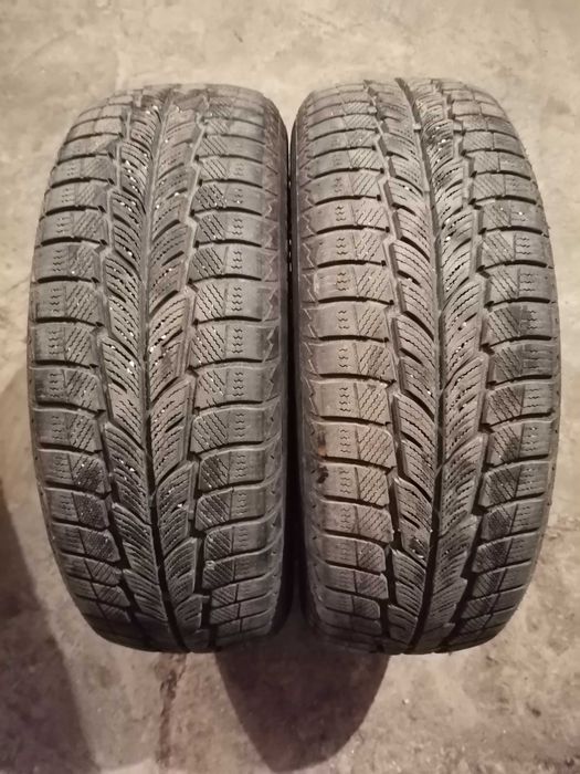 Продавам 2 броя зимни гуми 185.60.15 на 1 сезон дот 2019