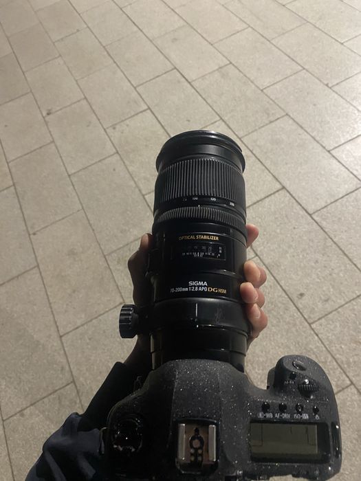 Canon 5D mark3. Sigma 70-200 f:2.8