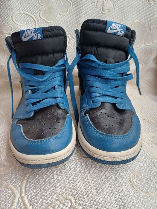 Маратонки Nike Air Jordan 1 Retro High OG Dark Marina Blue