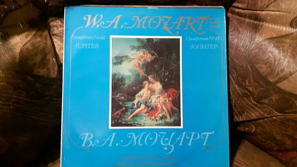 Плочи класическа музика и други.