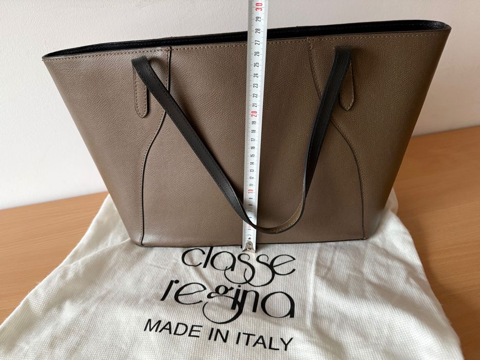 Оригинална дамска чанта CLASSE REGINA – естествена кожа, Made in Italy