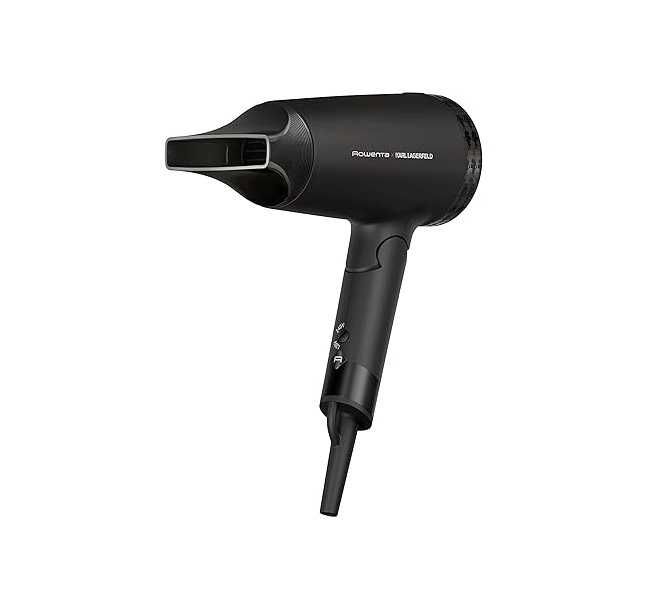 Сешоар Rowenta x Karl Lagerfeld Express Style CV184LF0, 1600 W, 2 степени на температура/скорост