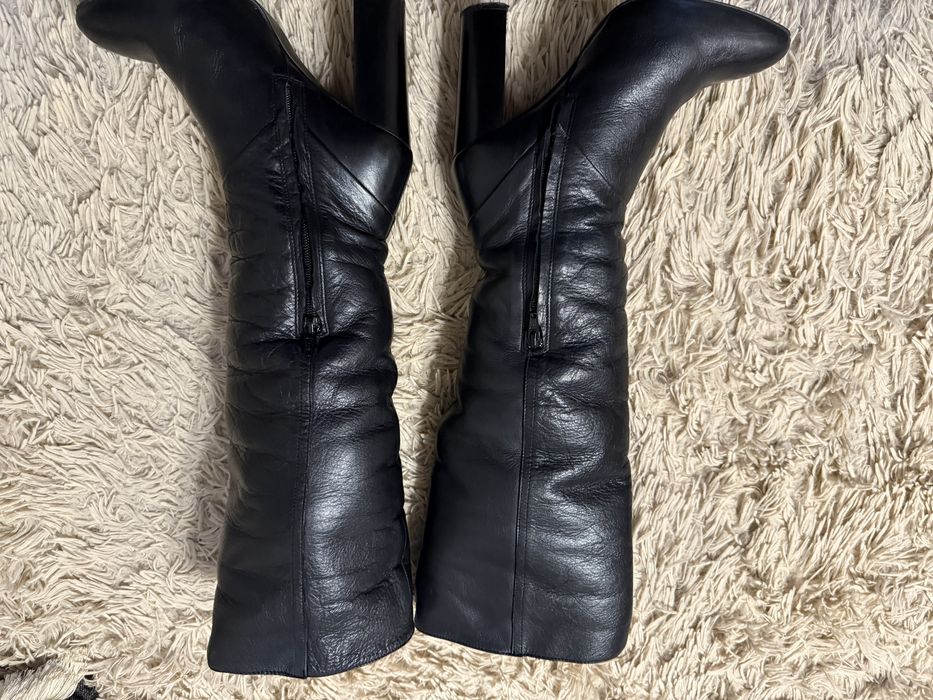 Кожени ботуши Зара