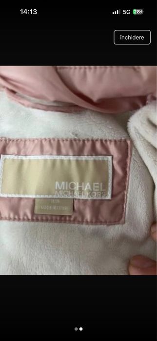 Geaca Michael Kors 18 luni