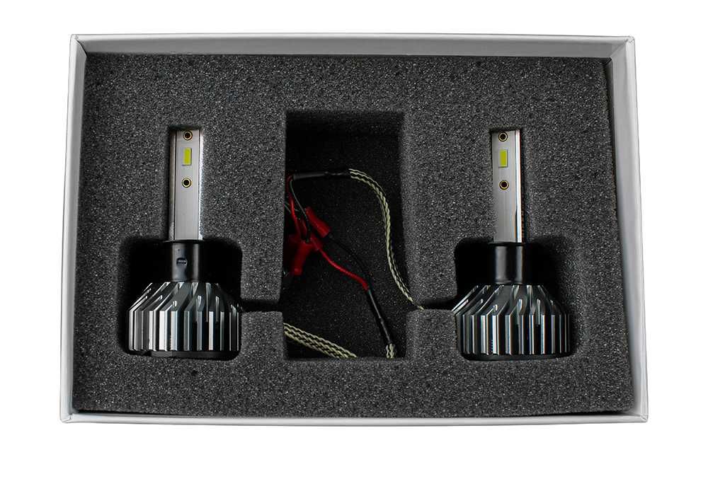 Диодни крушки H1 NIKEN PRO, 4000LM, 30W, с компактно охлаждане, LED