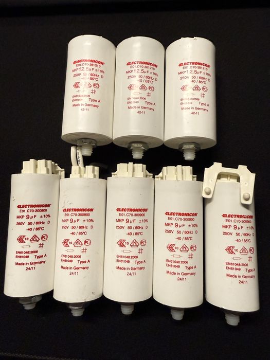 Кондензатор 9 micro F, 12.5 micro F
