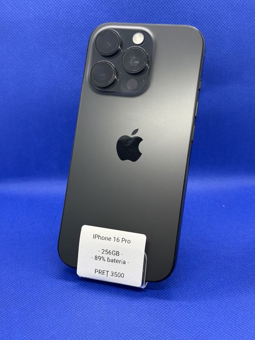 Magazin Vindem: Iphone 16 Pro, 256GB