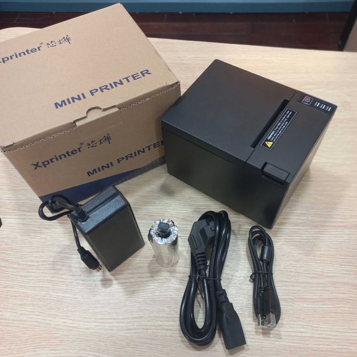 Xprinter XP-Q807K (USB + LAN) 80mm chek printeri | Rasmiy | NDS bilan!