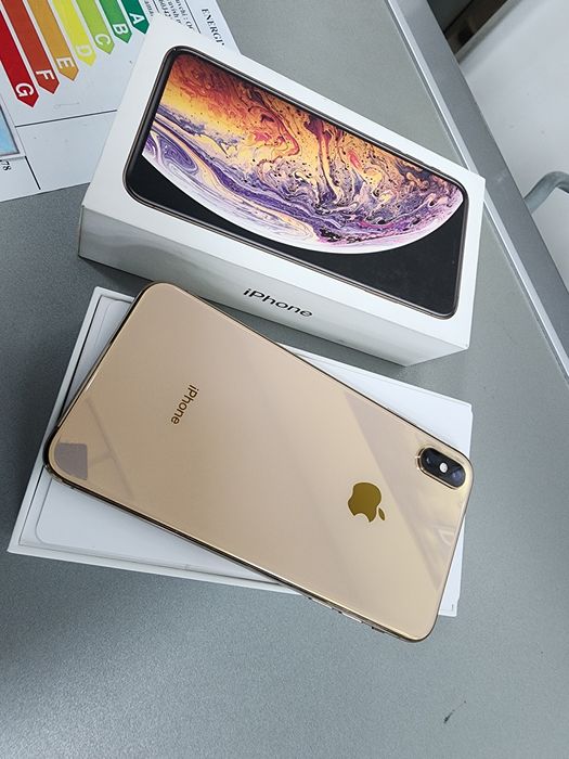 Iphone Xs Max  LL/A 64GB Batareka 100% Karobka Dk Bor