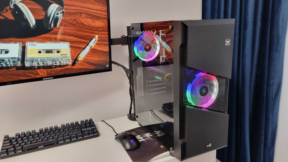 Unitate PC Ryzen 7 1700+16Gb DDR4+nVidia GTX 1660 6Gb+SSD 240Gb