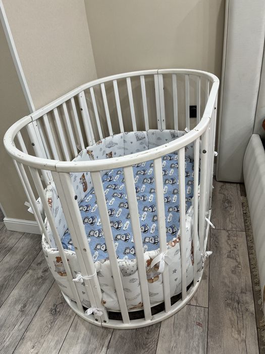 Манеж, 2 балаға жататын кроват