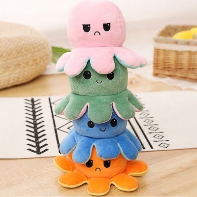 Обръщаемо плюшено октоподче