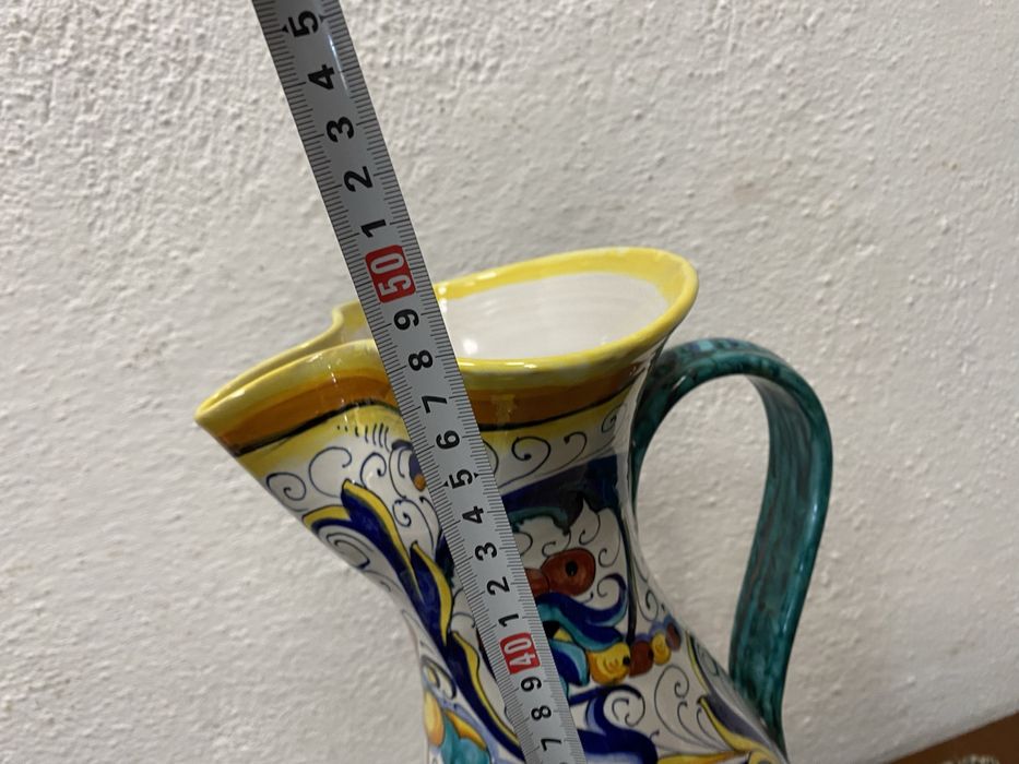 Голяма италианска порцеланова ваза