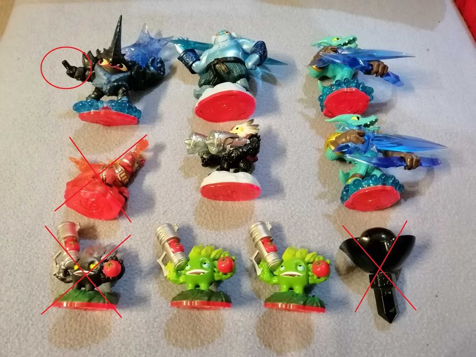 Lot figurine Skylanders Trap Team, Superchargers, Imaginators