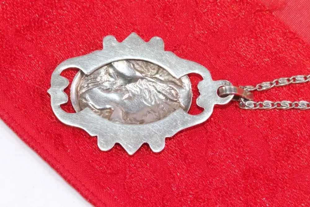 PANDANTIV argint, vechime 80 ani, 12,6 grame, handmade, stare perfecta