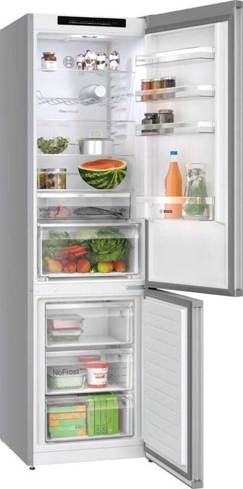 Хладилник с фризер BOSCH KGN392LAG 203см.