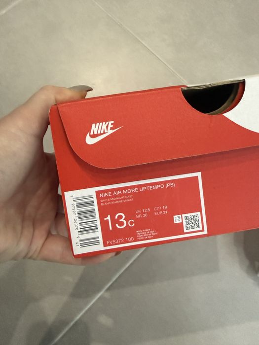 Nike Uptempo 31 Albastru Alb