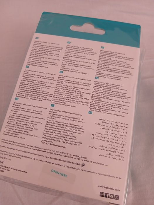 Блютут слушалки НОВО