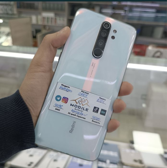 Redmi not 8 pro 6 128