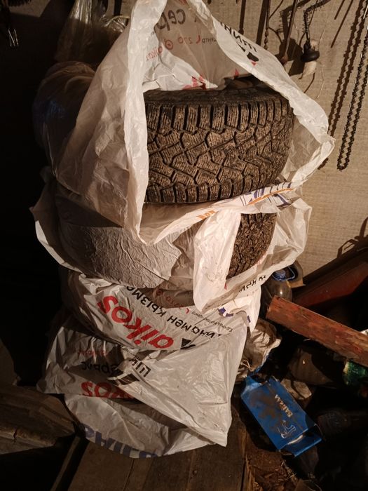 Шины с дисками на Прадо 120