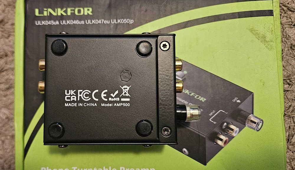 LINKFOR Phono Turntable Preamp