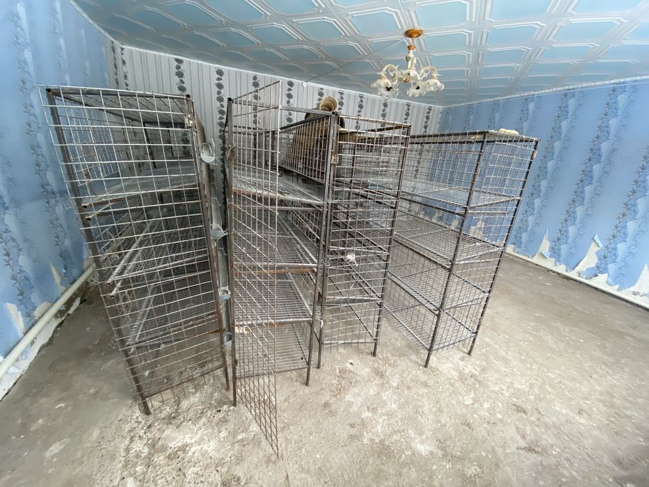 Курятник клетка железный