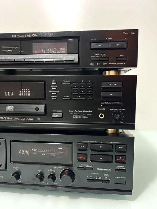 Deck Akai DX-57 3Head, CD-Player Akai CD-57, Tuner Akai-AT-57