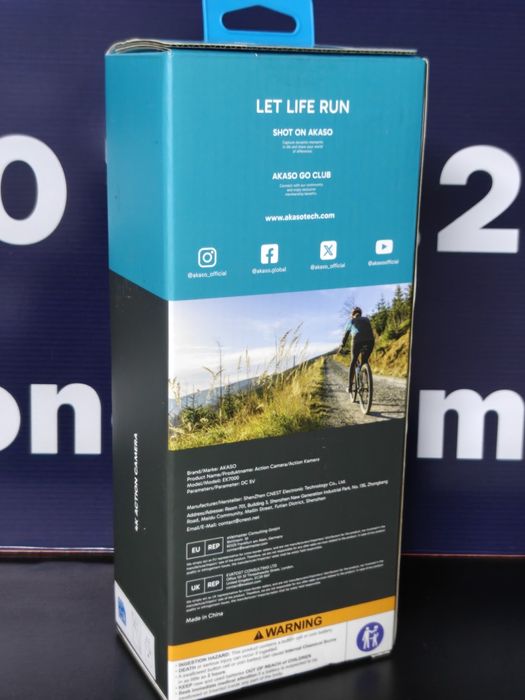 Camera de actiune AKASO EK7000 PRO 4K, 20MP, WiFi, rezistenta la apa