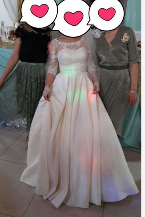 Свадебное платье 44-46 размера