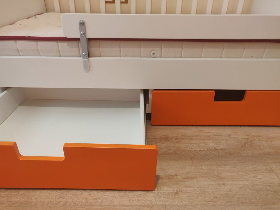 Бебешка кошара / креватче IKEA STUVA 60x120 + матрак + подаръци