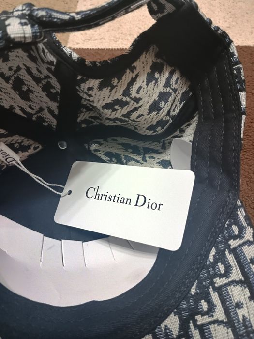 Șapcă Christian Dior - Model Oblique Canvas