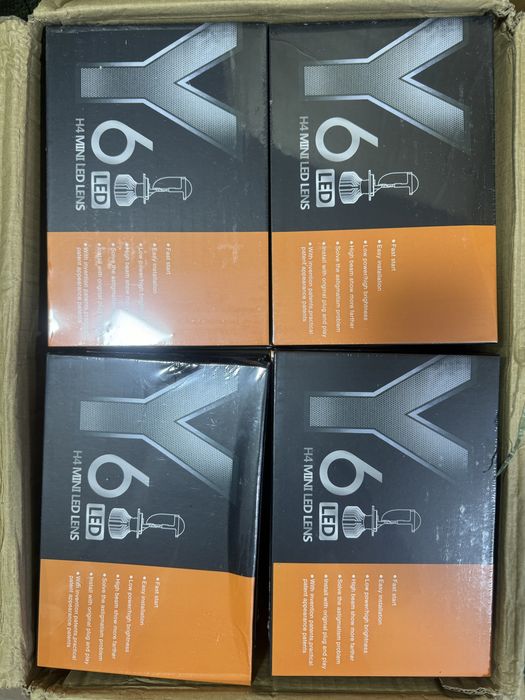 H4 Led Model Y6-35 watt