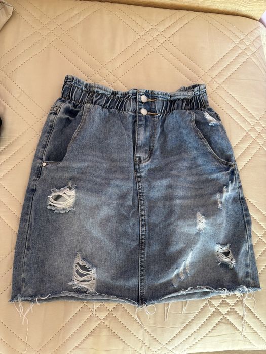 Дамска дънкова пола