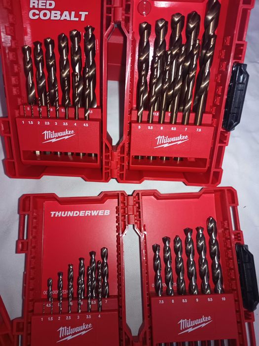 Burghie milwaukee, hilti cobalt