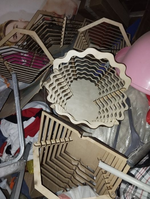 Деревянные корзины новые продам