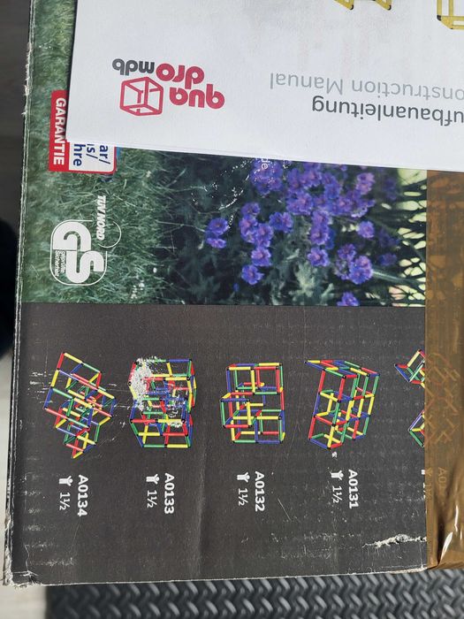 QUADRO Monkey Bars – Climbing Pyramid (2 seturi) – stare excelentă