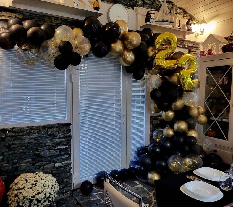 Декорация, Стойки и Украса за Юбилей, Сватба, Детско парти.