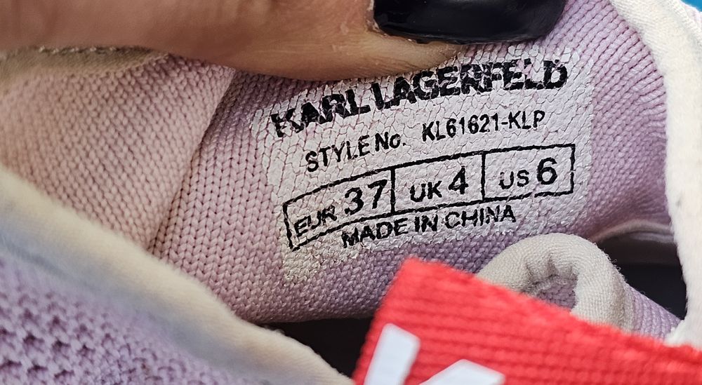 Karl Lagerfeld оригинални дамски сникърси 37 номер