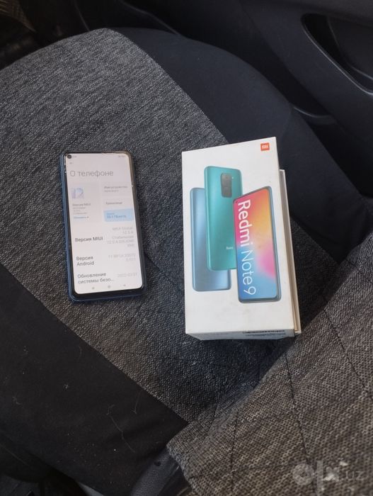 Redmi Note 9 Karobka dakument