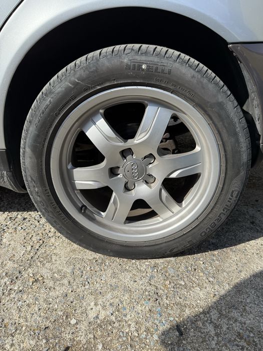 Джанти 17 5х112 ет28 от ауди с гуми 225/50/17