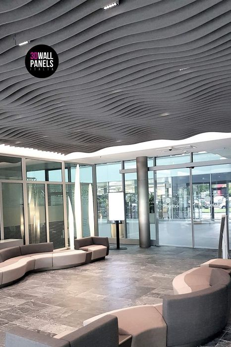 ВОЛНИСТЫЕ ПОТОЛКИ | Волнистые реечные | 3D | Декор | Dekor | Volna