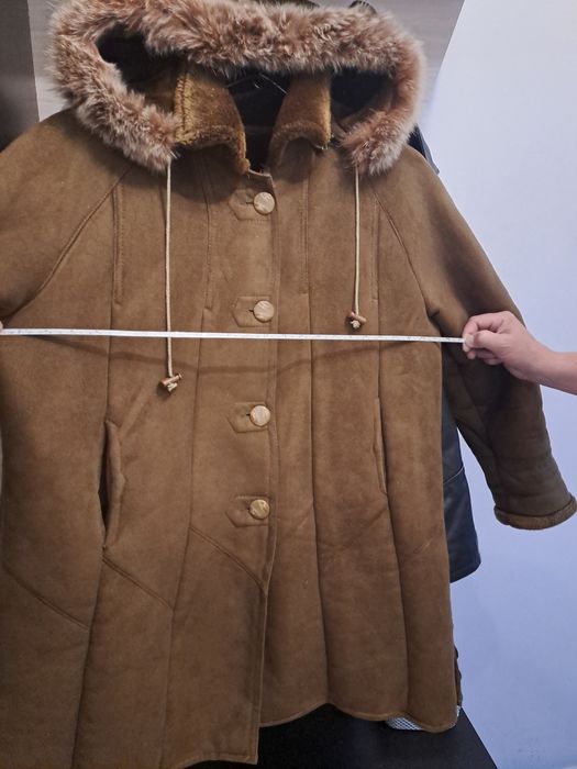 Cojoc dama gros cu gluga